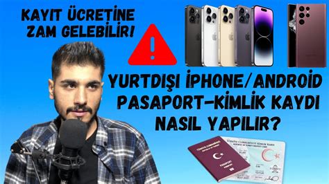 iPhone Pasaport Kaydı Nasıl Yapılır?